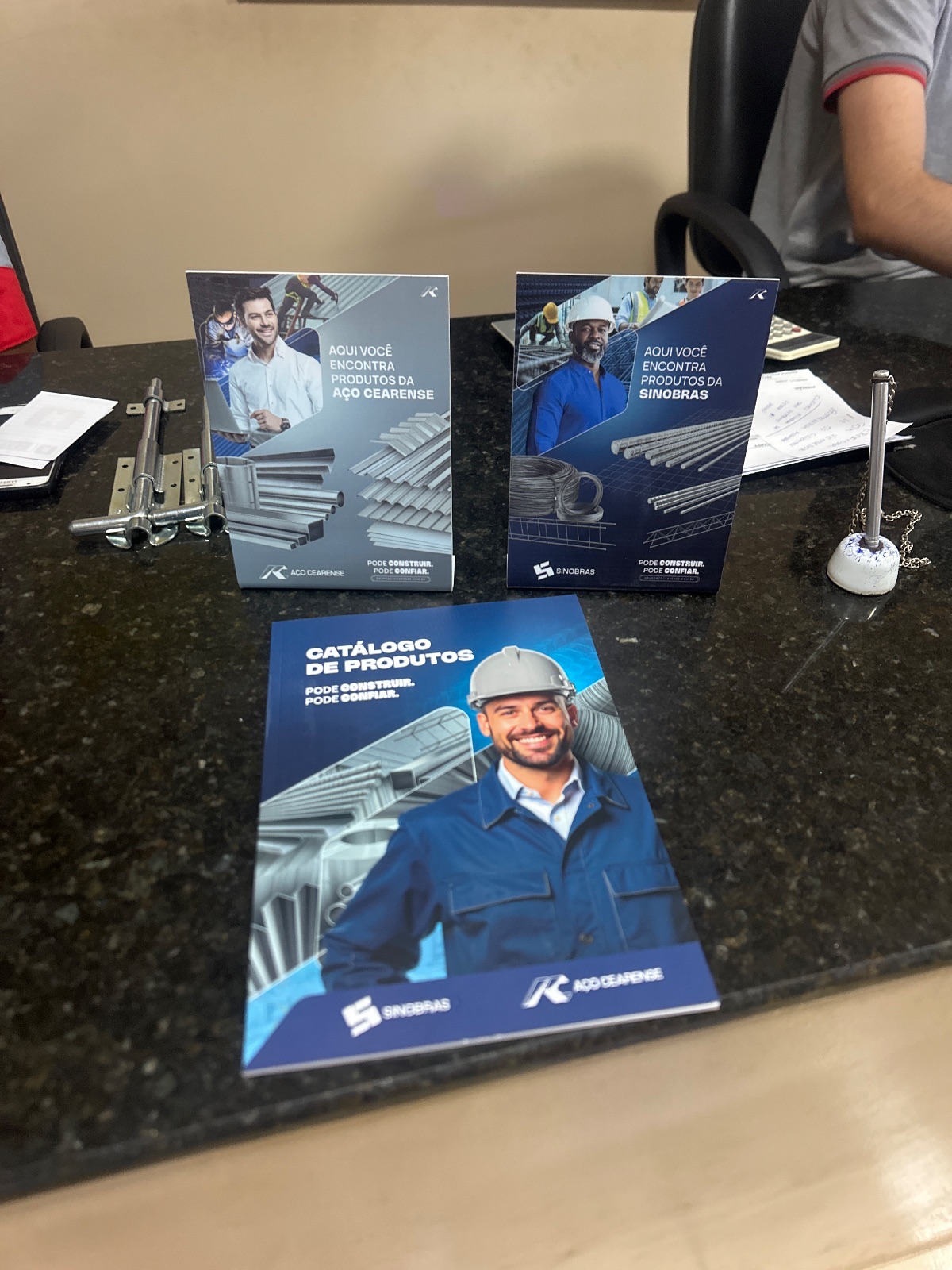 Material instalado na Estruturaço, Caucaia